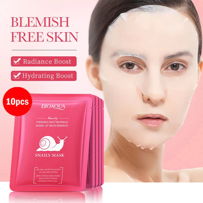 BIOAQUA Snail Retinol Face Mask – Hydrating & Firming Skincare