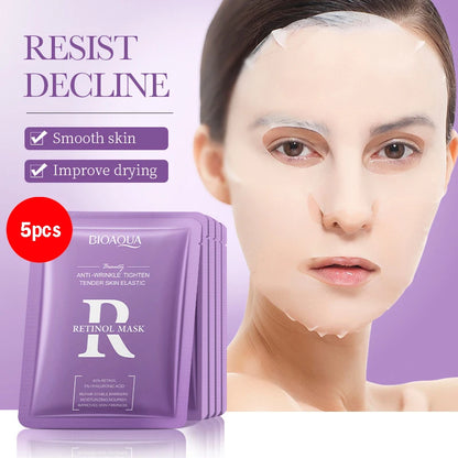 BIOAQUA Snail Retinol Face Mask – Hydrating & Firming Skincare