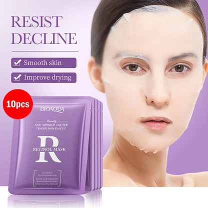 BIOAQUA Snail Retinol Face Mask – Hydrating & Firming Skincare