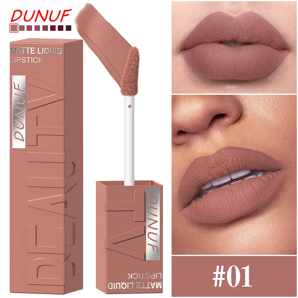 Waterproof Matte Lip Kit – 8 Long Lasting Shades