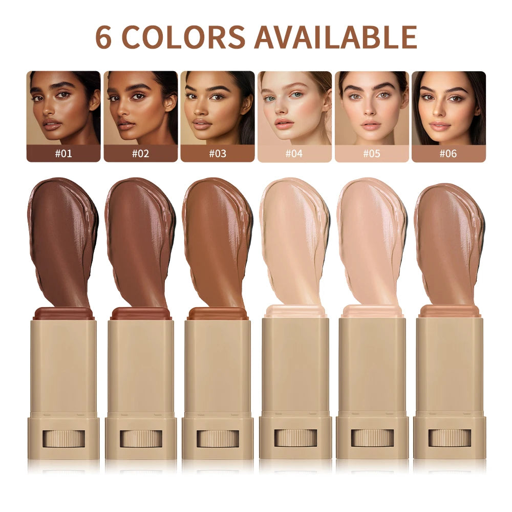 Skin Tint Balm Stick – Moisturizing & Even Tone Foundation