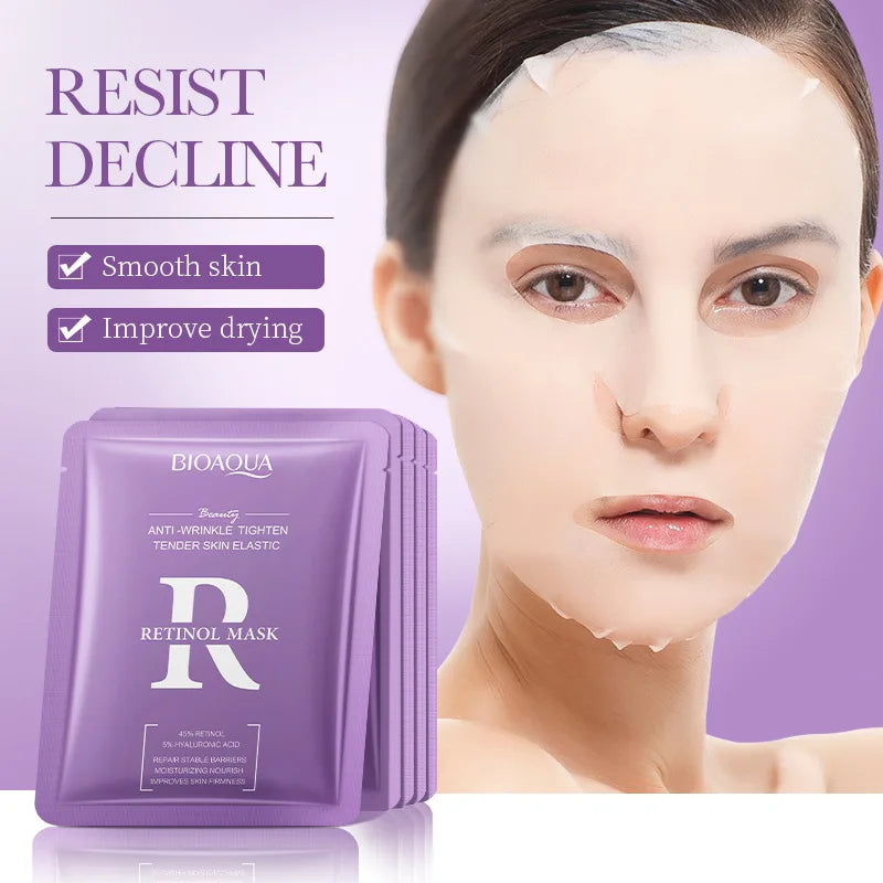 BIOAQUA Snail Retinol Face Mask – Hydrating & Firming Skincare